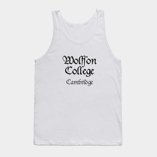 Cambridge Wolfson College Medieval University Tank Top